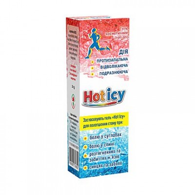 Hot Icy, гель косметический (roll on) по 35 г